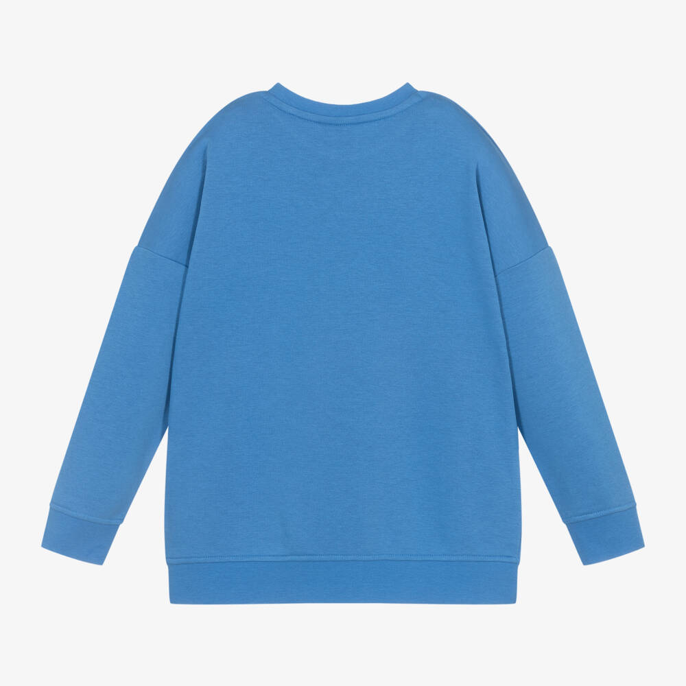 BOSS-Boys Sky Soft Cotton Pullover | Childrensalon Outlet