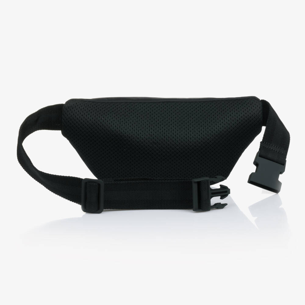 BOSS-Boys Sleek Black Logo Waist Pouch | Childrensalon Outlet