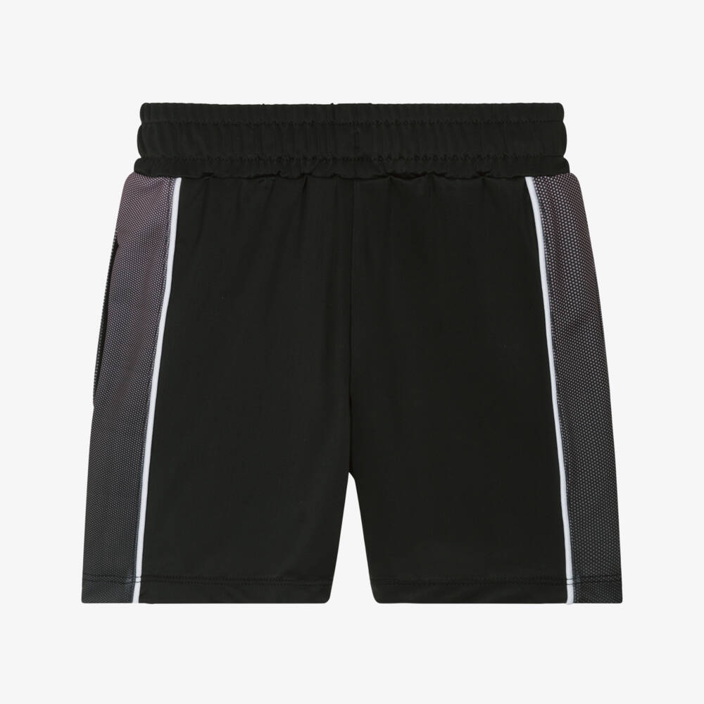 BOSS-Элегантные черные шорты для футбола для мальчиков | Childrensalon Outlet