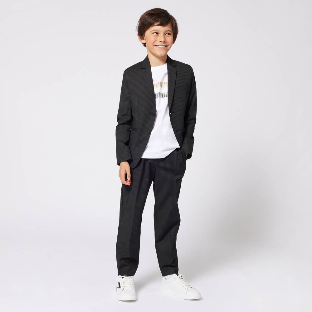 BOSS-Boys Soft Cotton Logo Tee | Childrensalon Outlet