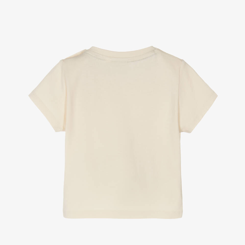 BOSS-Boys Soft Ivory Tee Delight | Childrensalon Outlet