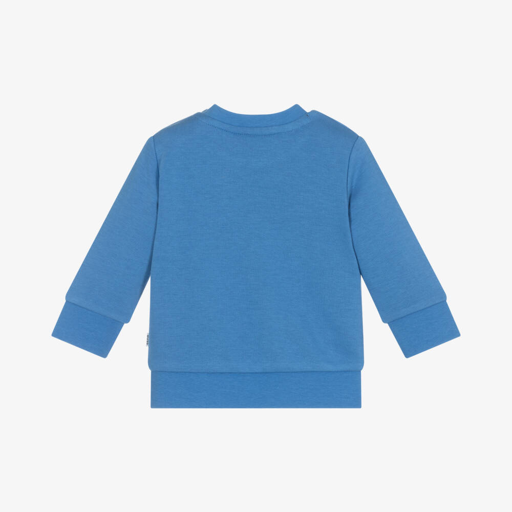 BOSS-Boys Vibrant Cotton Pullover | Childrensalon Outlet
