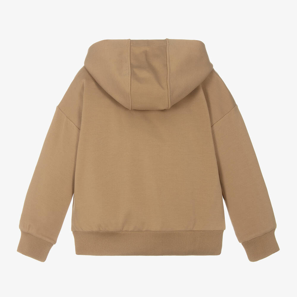 Girls brown hoodie store