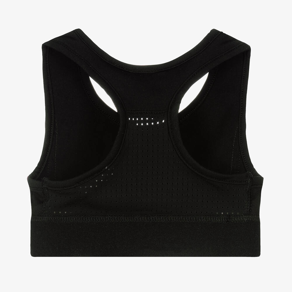 BOSS Girls Black Logo Sports Top Childrensalon Outlet