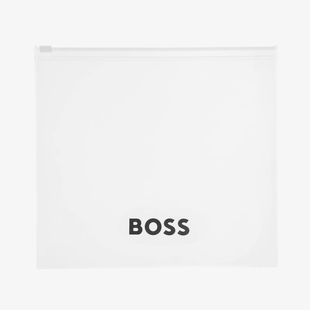 BOSS-Черный купальник для девочек | Childrensalon Outlet