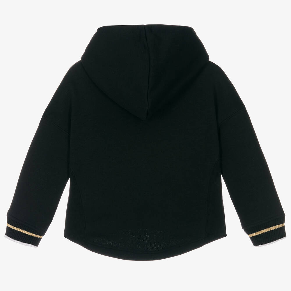 BOSS-Girls Black Lola Bunny Hoodie | Childrensalon Outlet
