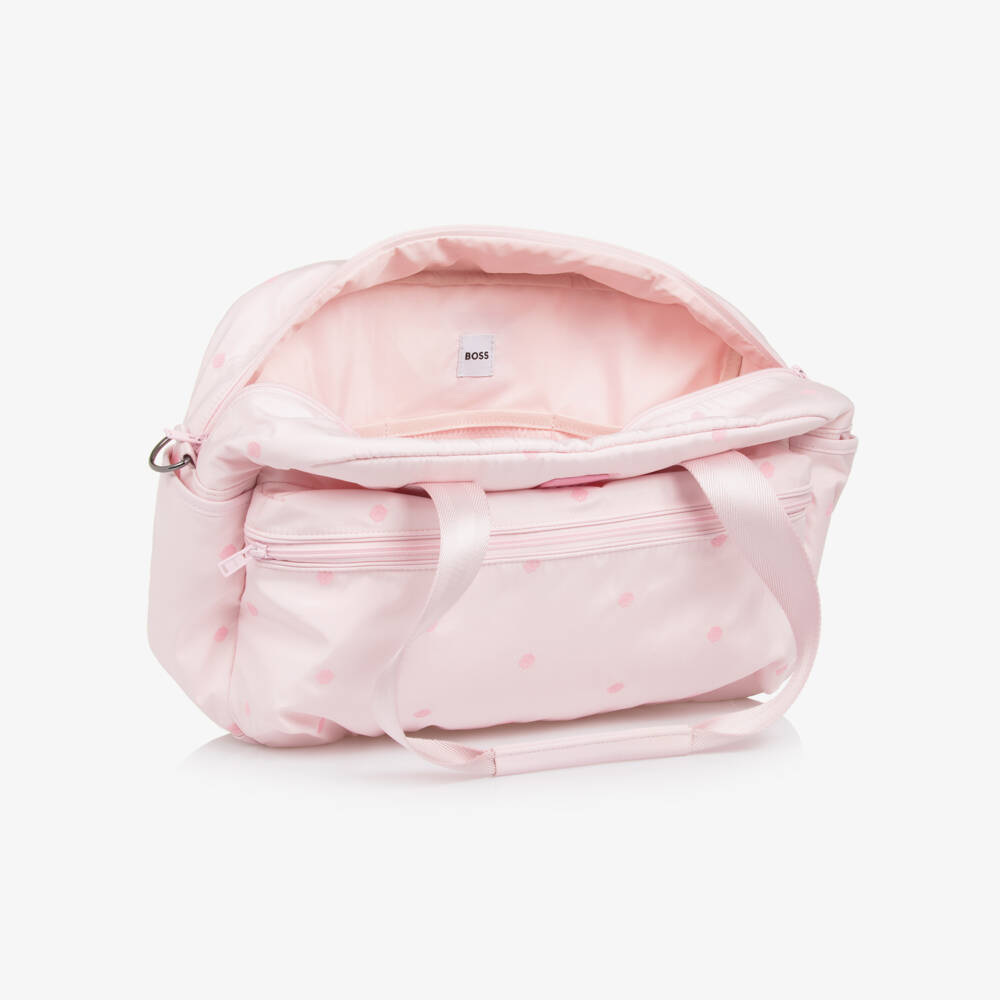 BOSS-Girls Blush Baby Essentials Tote | Childrensalon Outlet