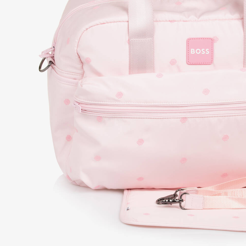 BOSS-Girls Blush Baby Essentials Tote | Childrensalon Outlet