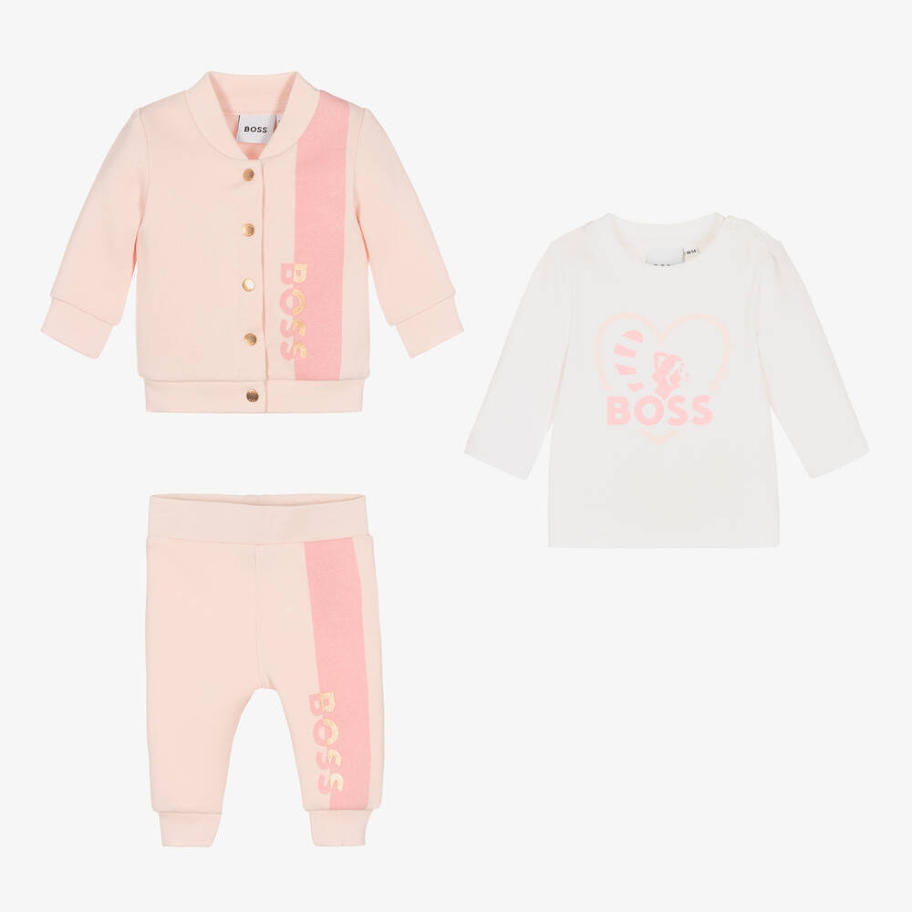 Ensemble bebe fille deals hugo boss