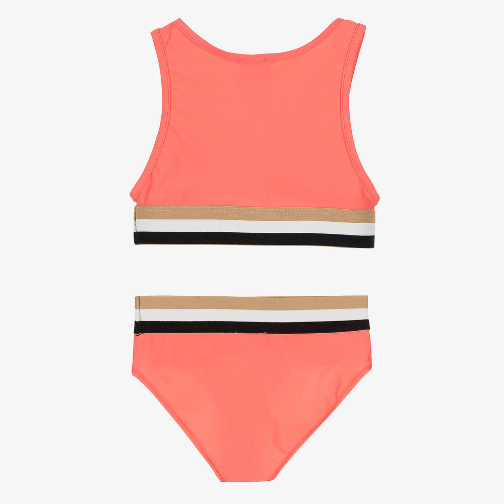 BOSS Girls Pink Logo Bikini