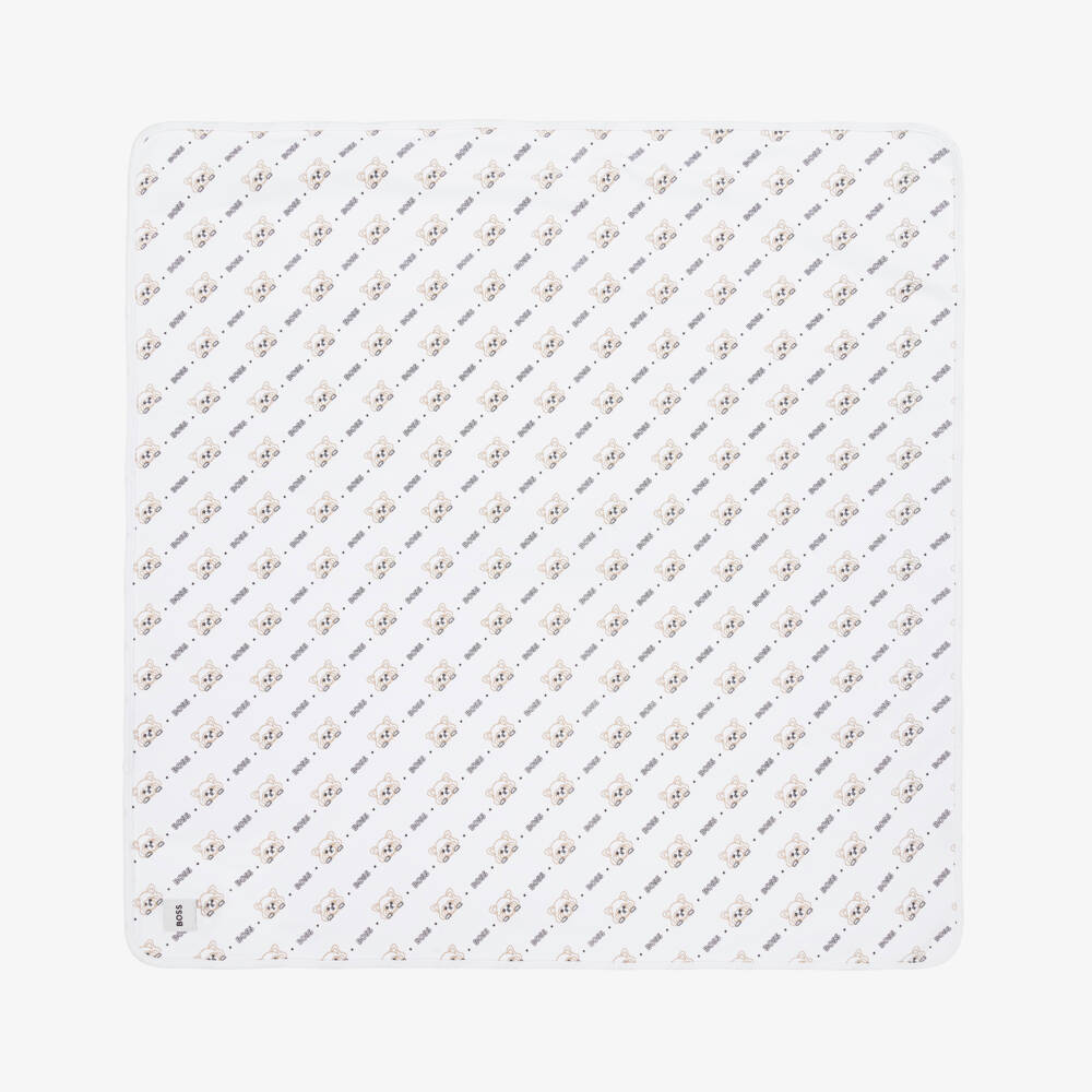BOSS-Girls' Pure Cotton Snuggle Blanket | Childrensalon Outlet