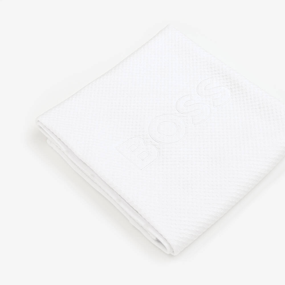 BOSS-Girls' Pure Cotton Snuggle Blanket | Childrensalon Outlet
