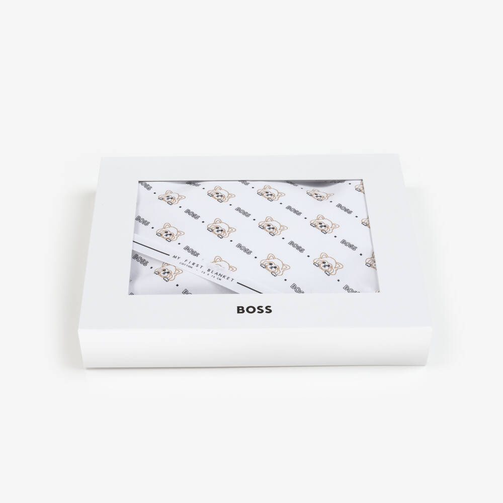 BOSS-Girls' Pure Cotton Snuggle Blanket | Childrensalon Outlet