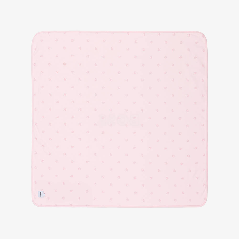 BOSS-Girls' Soft Pink Jersey Wrap | Childrensalon Outlet