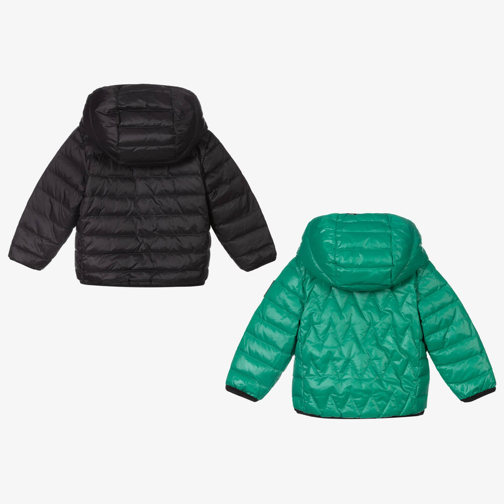 BOSS-Green Reversible Puffer Jacket | Childrensalon Outlet