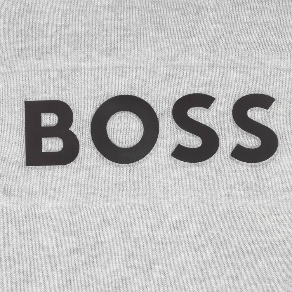 Boss jumper grey new arrivals