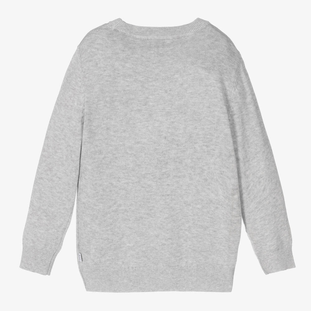 Boss grey jumper shop