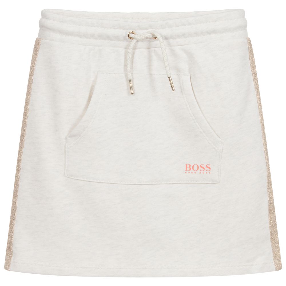 BOSS - Серая юбка мини для подростков | Childrensalon