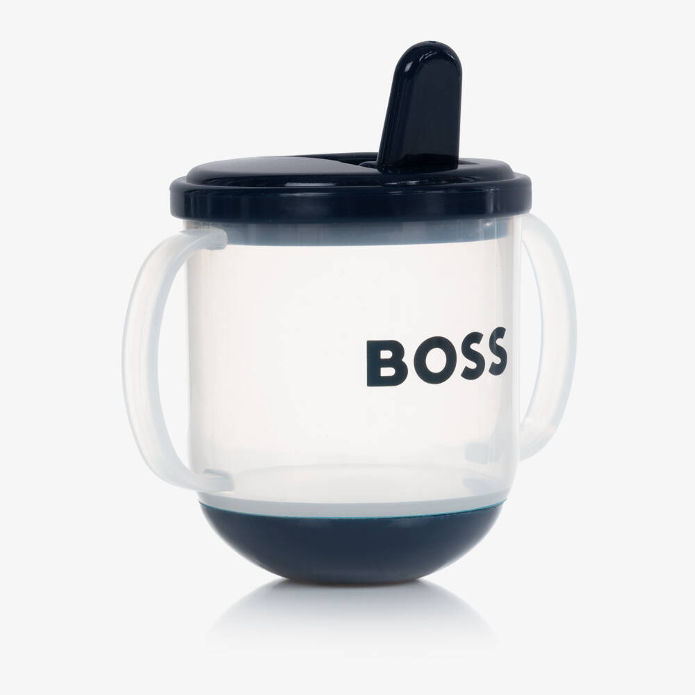 BOSS-Navy Blue Sippy Cup | Childrensalon Outlet
