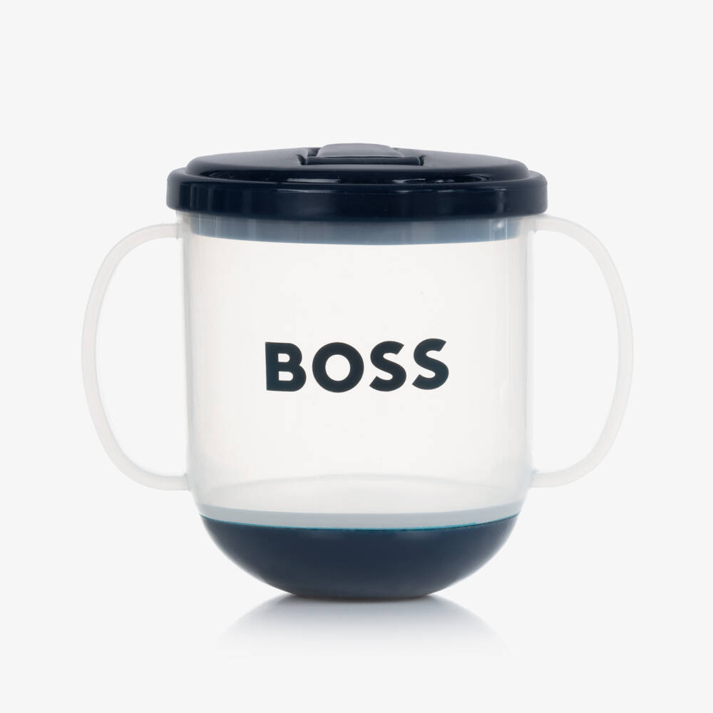 BOSS-Navy Blue Sippy Cup | Childrensalon Outlet
