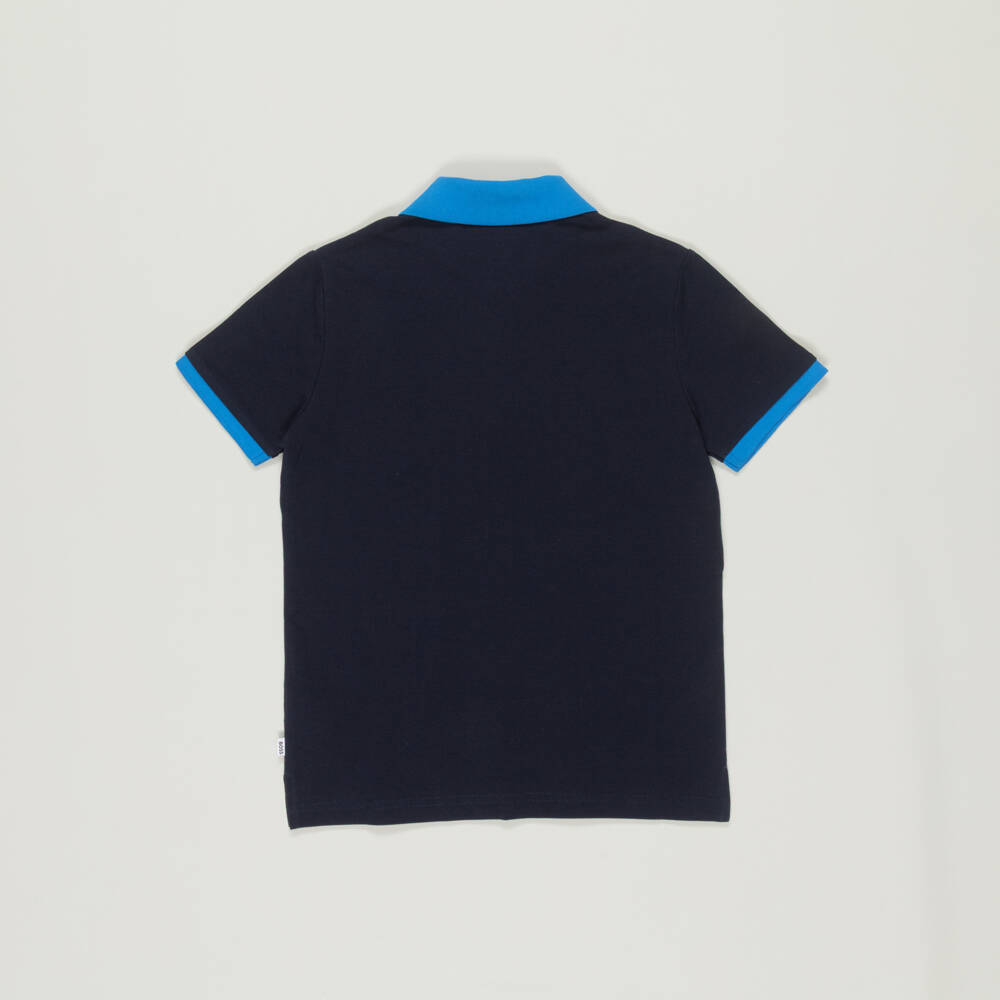 BOSS-Preloved Boys Navy Blue Polo Shirt (10 years) | Childrensalon Outlet