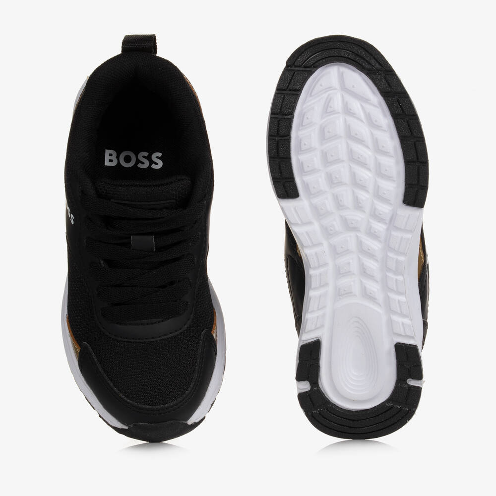 Hugo boss gold trainers top