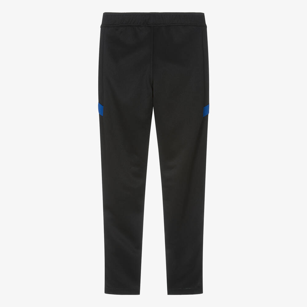BOSS-Teen Boys Black Slim-Fit Football Joggers | Childrensalon Outlet