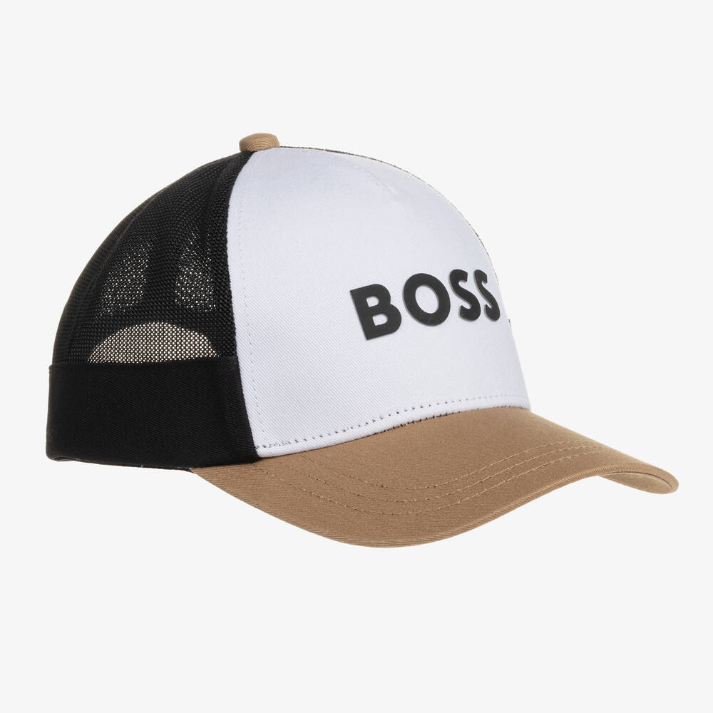 White boss cap on sale
