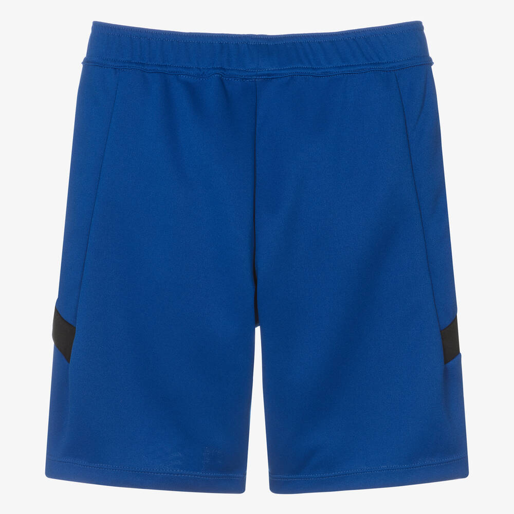 BOSS-Teen Boys Blue Football Shorts | Childrensalon Outlet
