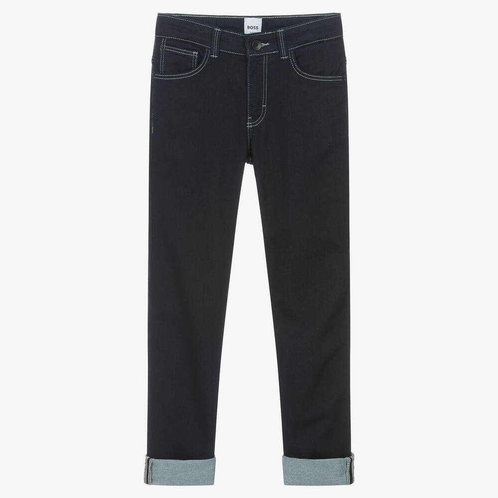 BOSS - Jean slim bleu foncé Ado garçon | Childrensalon