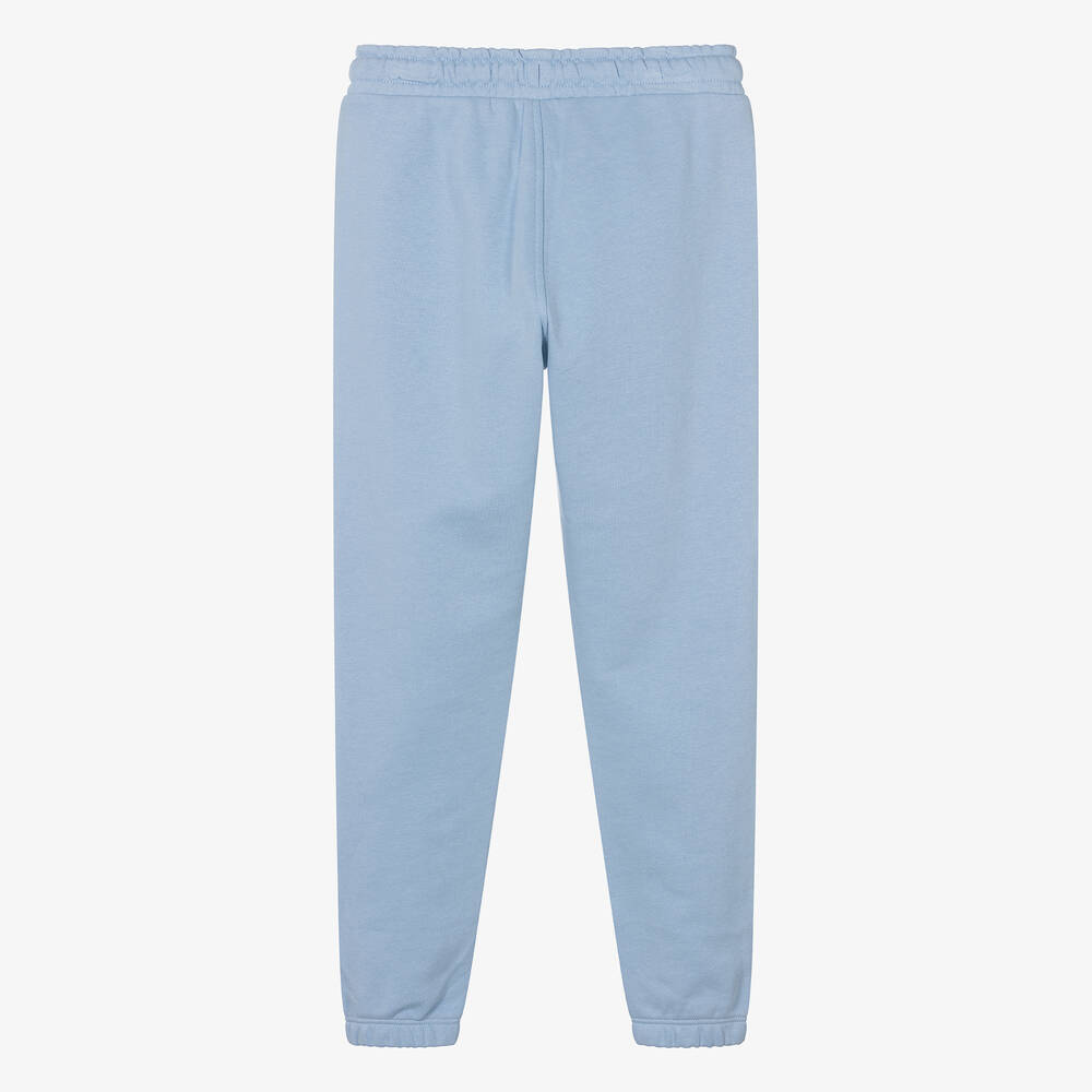BOSS Teen Boys Light Blue Cotton Joggers Childrensalon Outlet