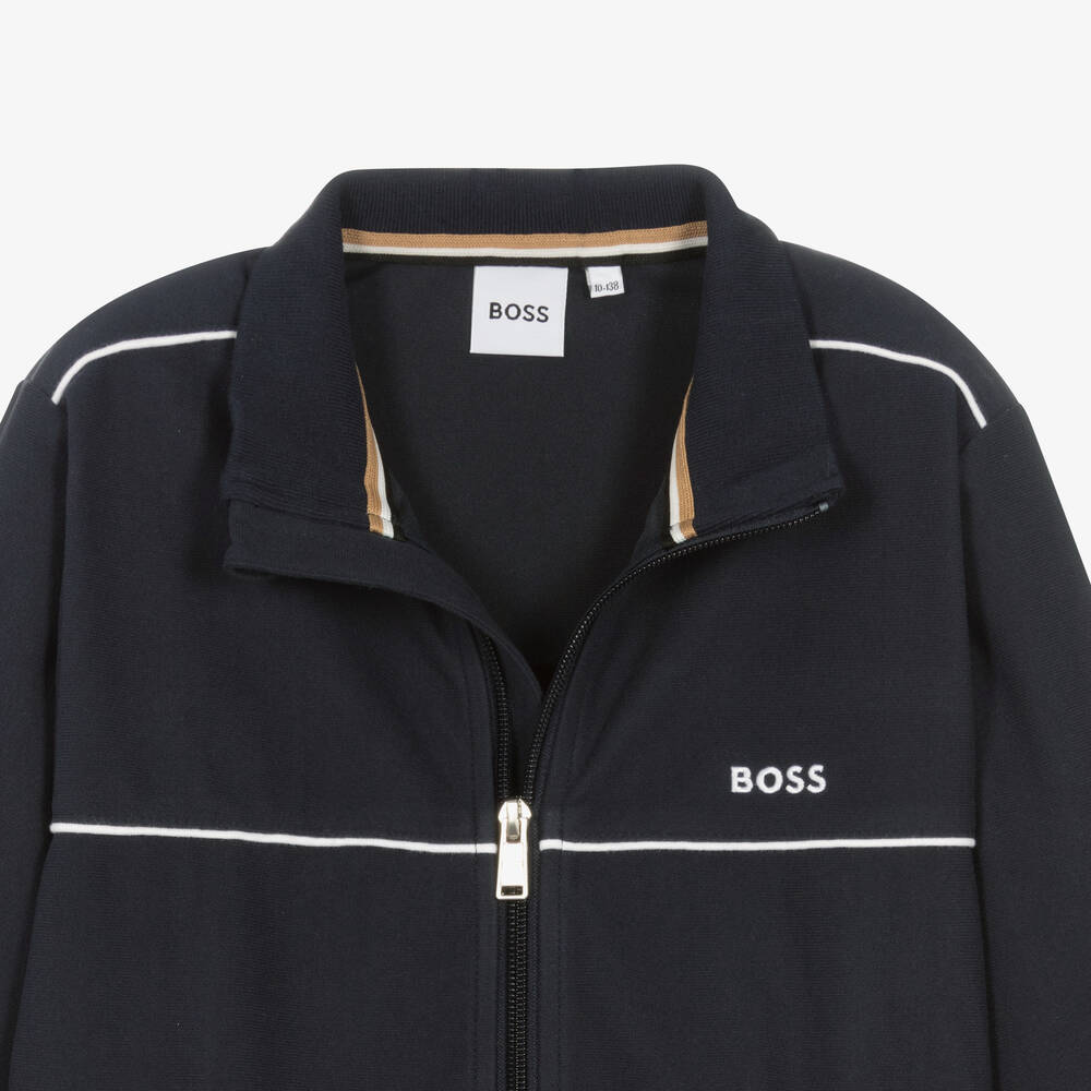 BOSS-Синий спортивный костюм | Childrensalon Outlet