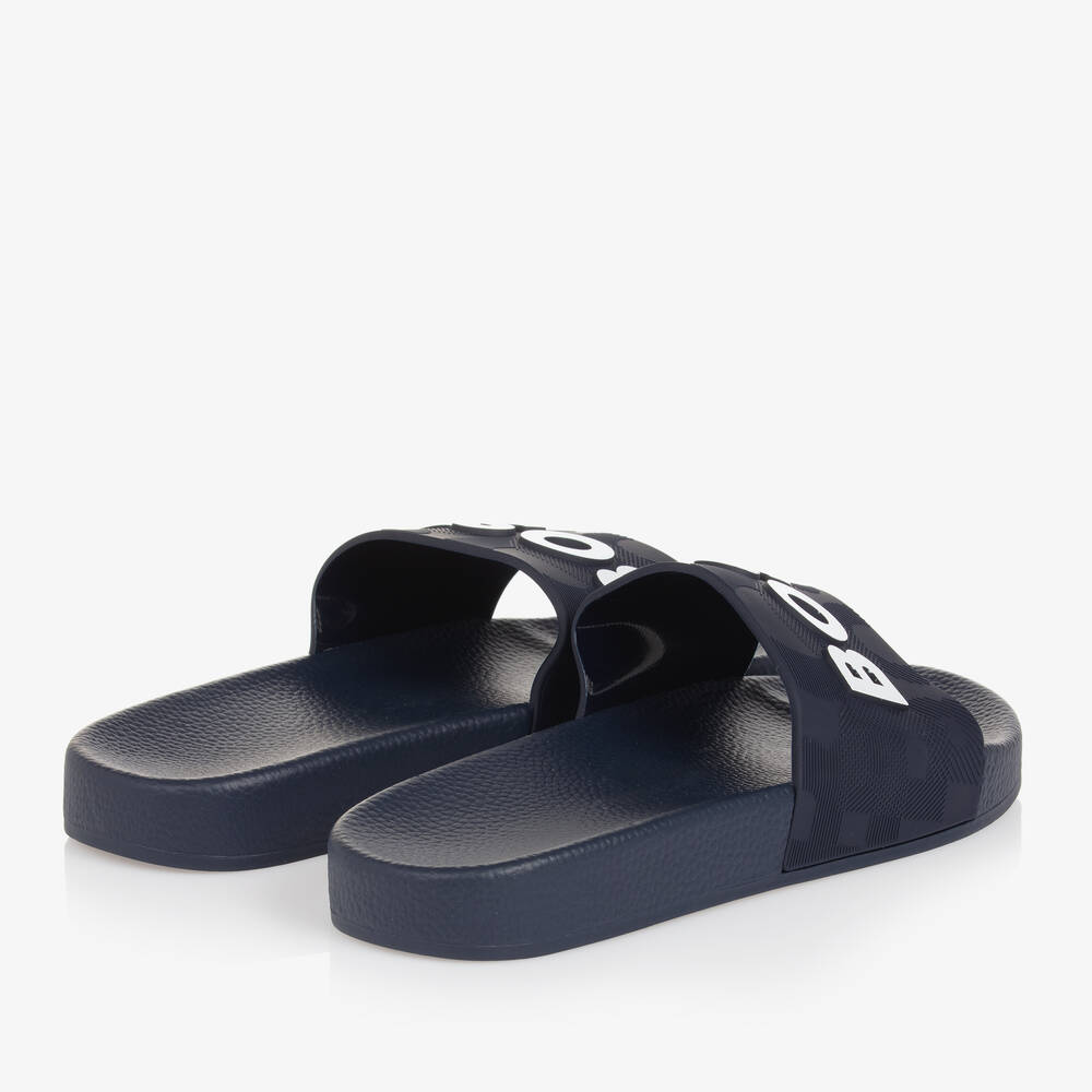 Boys navy sliders store