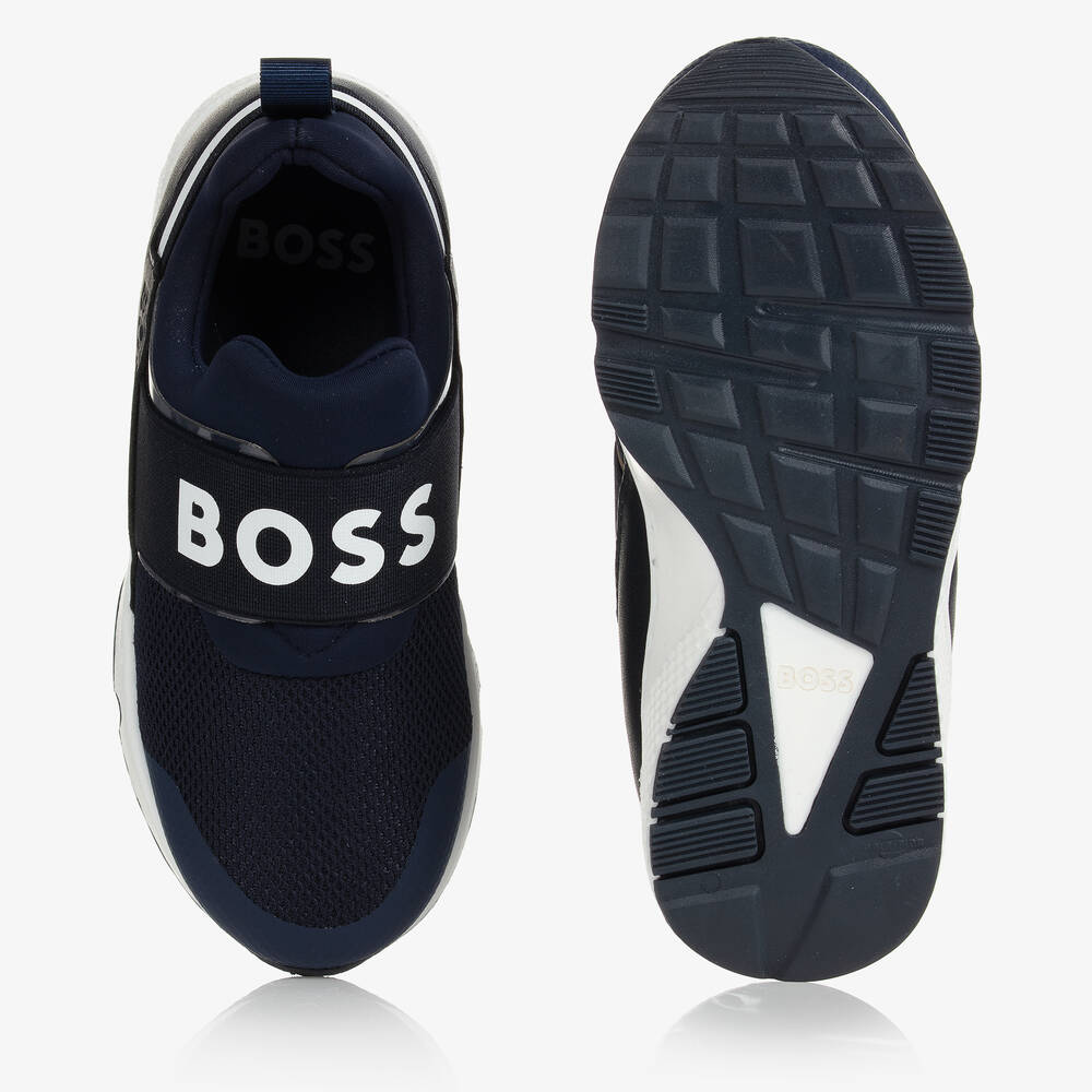 Boys boss trainers hotsell