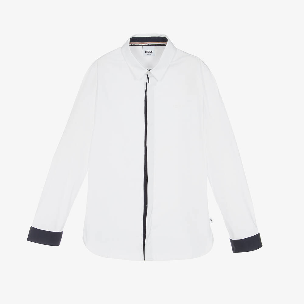 Chemise blanche boss 2025