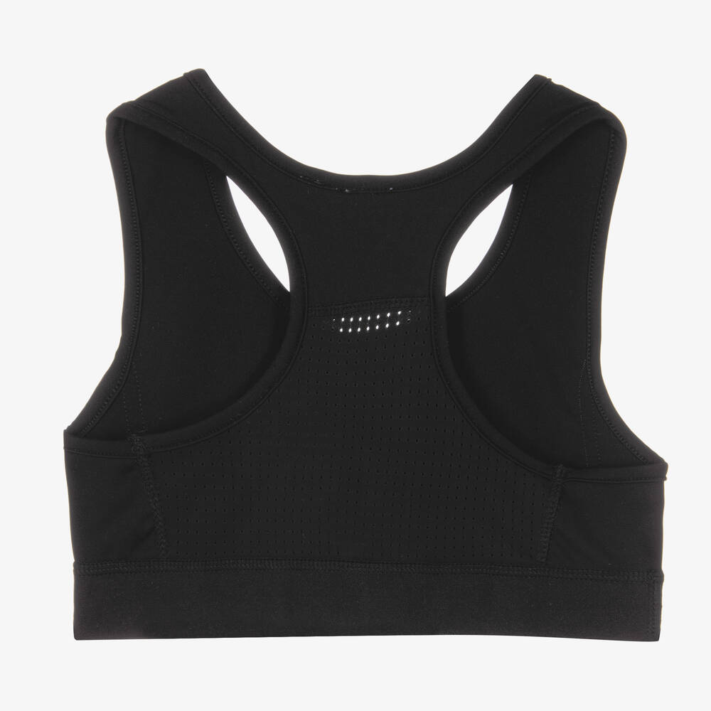 BOSS-Teen Girls Black Logo Sports Top | Childrensalon Outlet
