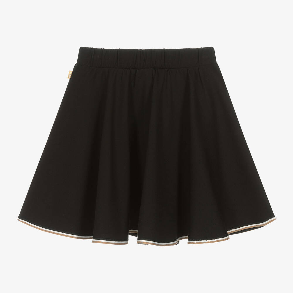 BOSS-Черная трикотажная юбка | Childrensalon Outlet