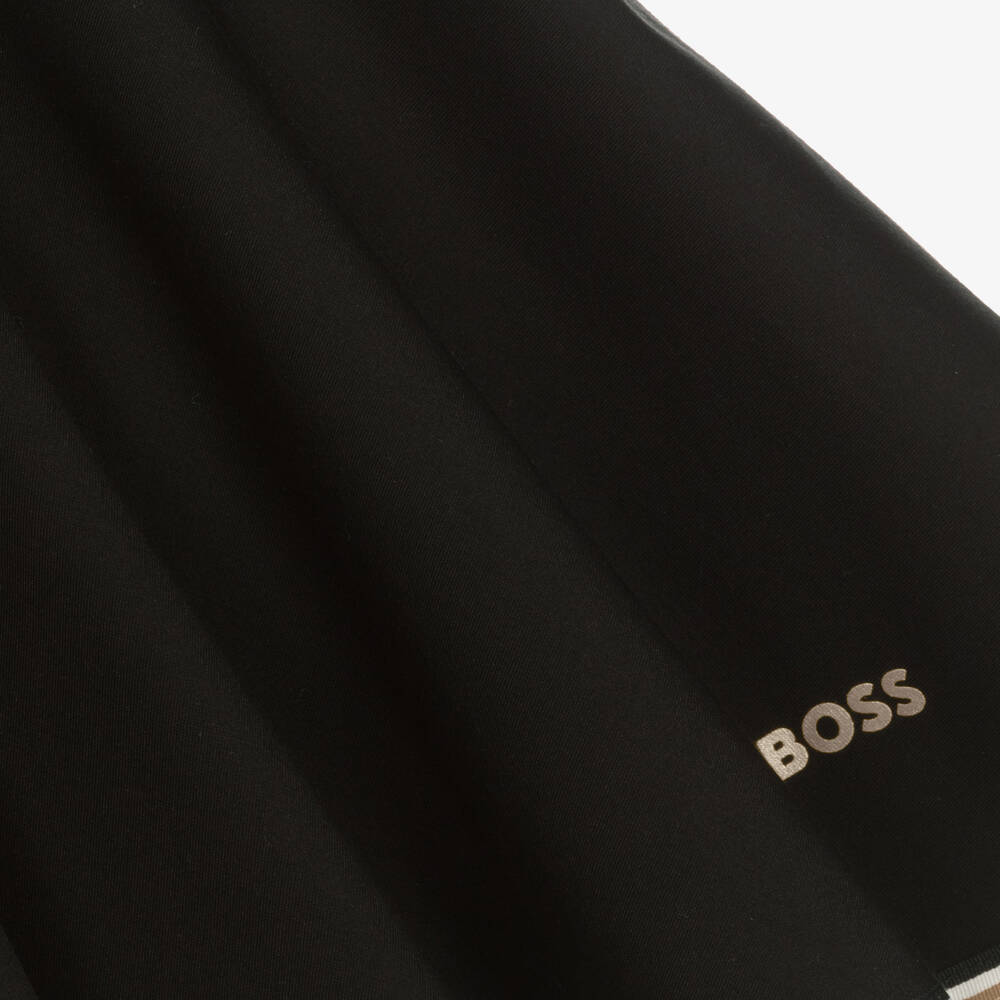 BOSS-Черная трикотажная юбка | Childrensalon Outlet