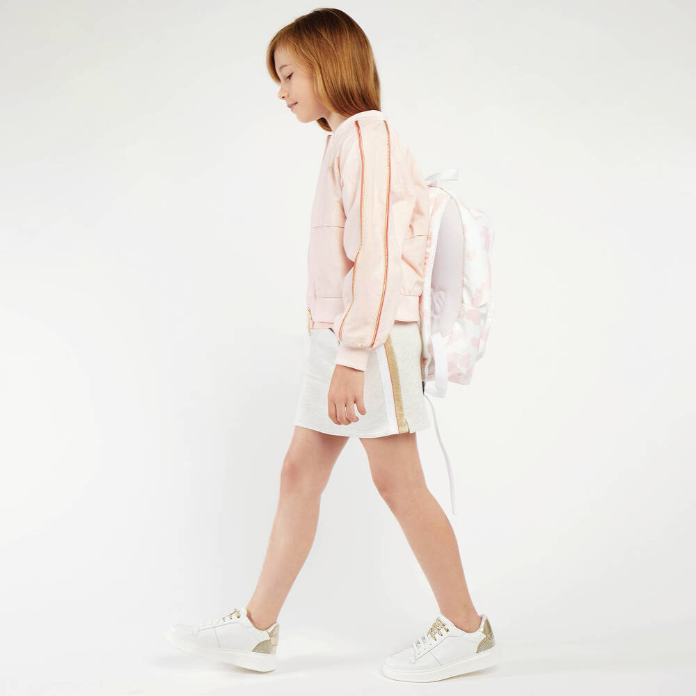 BOSS-Teen Girls Grey Mini Skirt | Childrensalon Outlet