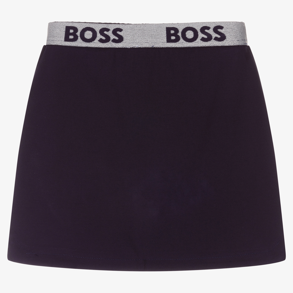 BOSS-Синяя юбка для девочек-подростков | Childrensalon Outlet