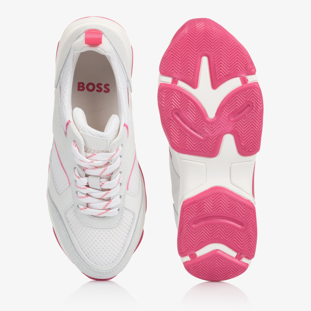 Girls hugo sale boss trainers
