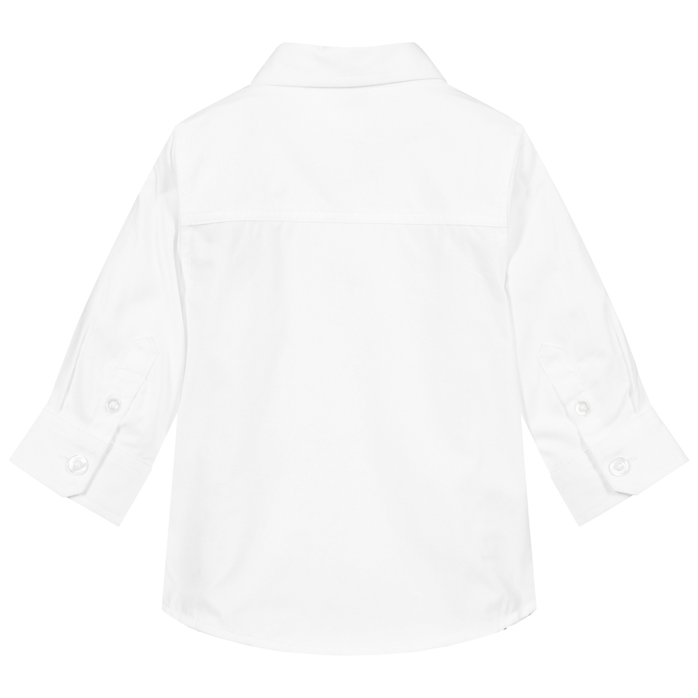Chemise blanche bébé 2025