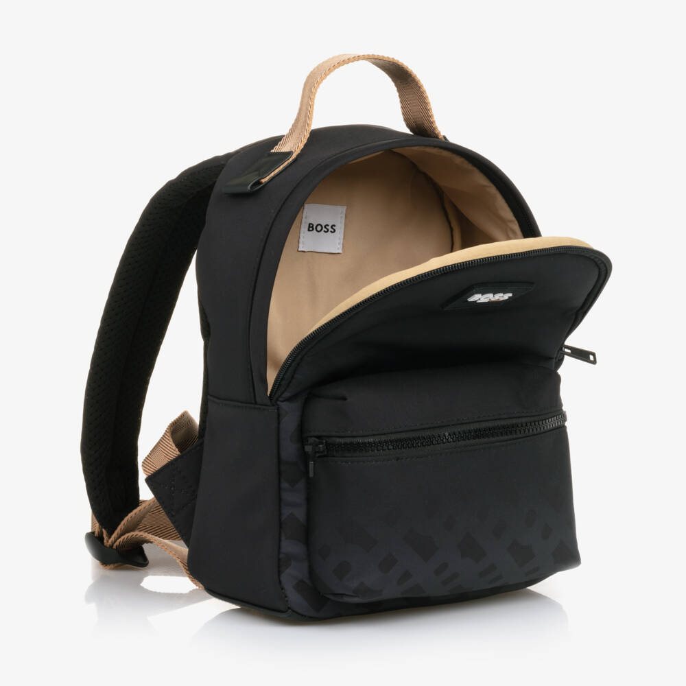 BOSS-Young Gentlemen's Ebony Signature Backpack | Childrensalon Outlet