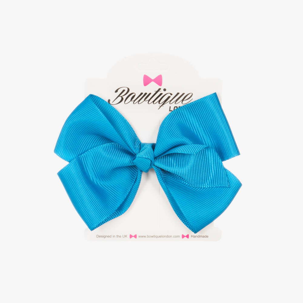 Bowtique London-Girls Bright Ribbon Hair Clip | Childrensalon Outlet