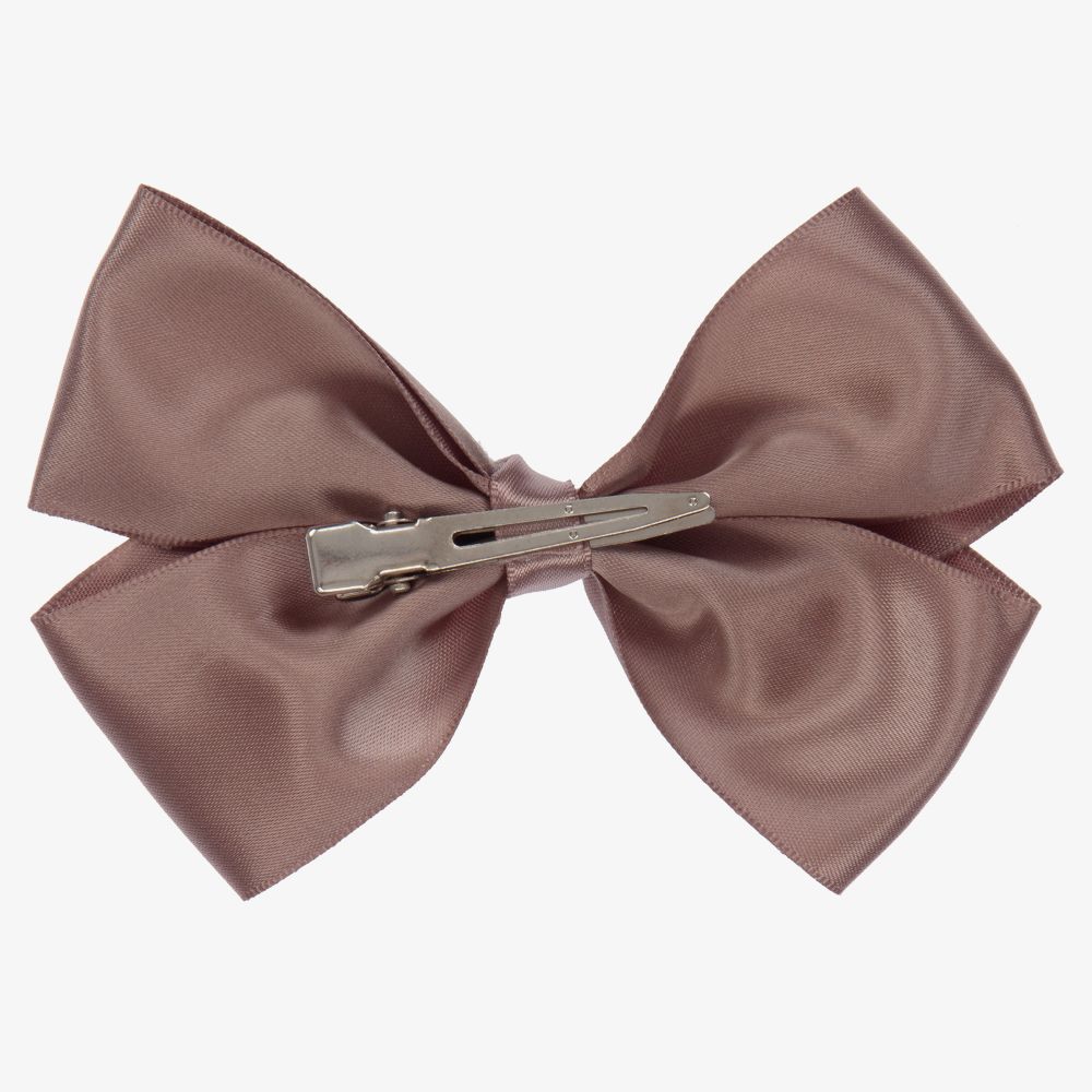 Bowtique London-Girls Brown Hair Clip (10cm) | Childrensalon Outlet