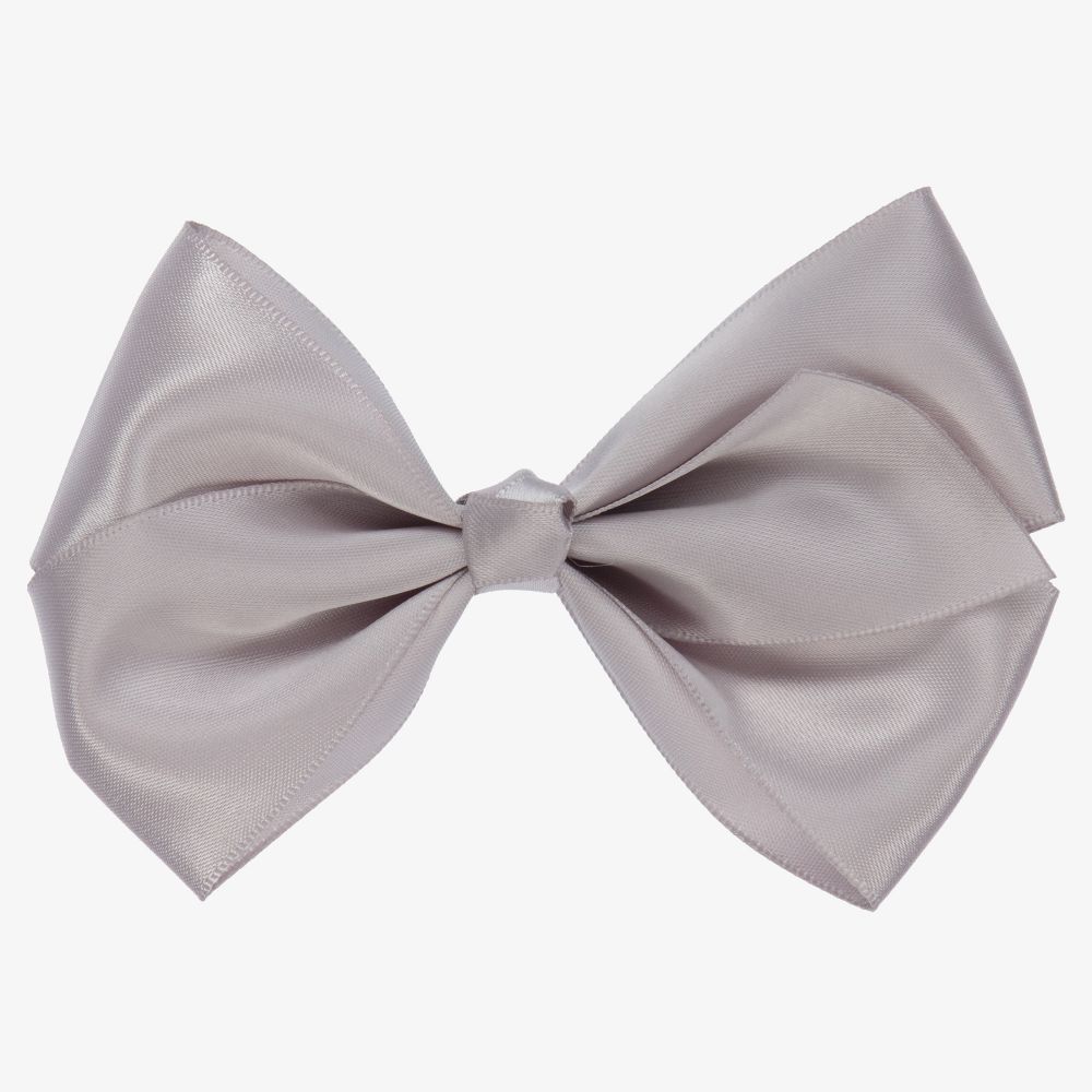 Bowtique London-Girls Silver Hair Clip (10cm) | Childrensalon Outlet