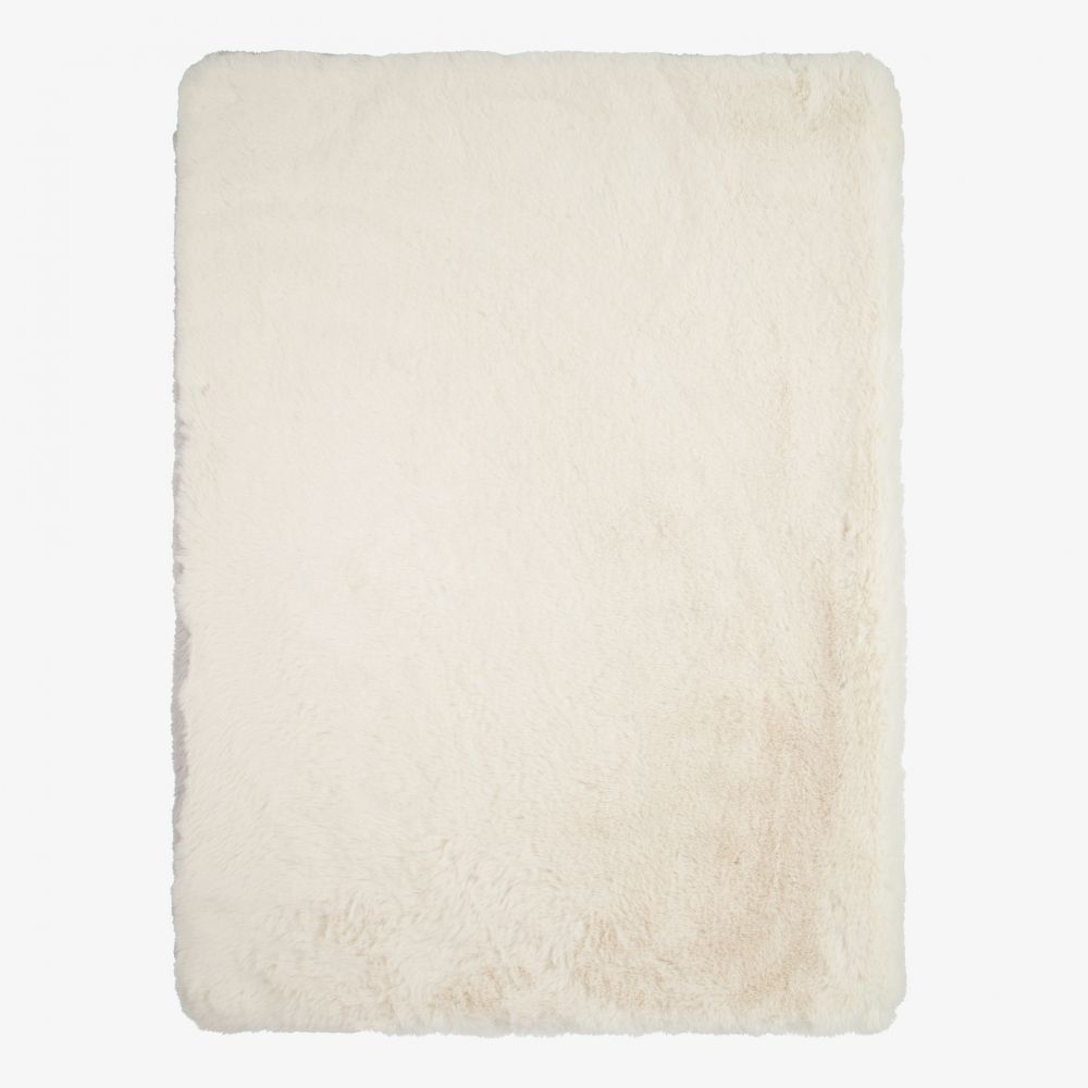 Bowtique London-Grey Fur Blanket (83cm) | Childrensalon Outlet