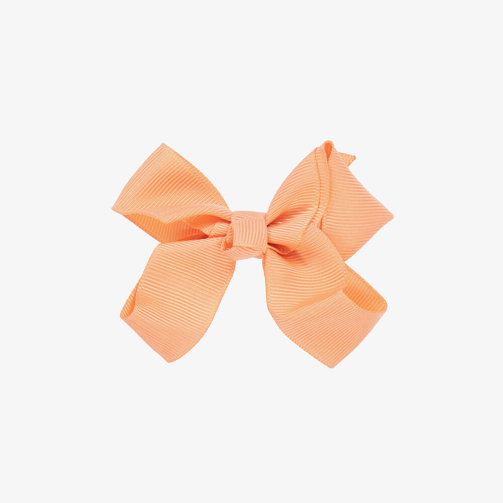 Bowtique London - Pink Bow Hair Clip (7cm) | Childrensalon