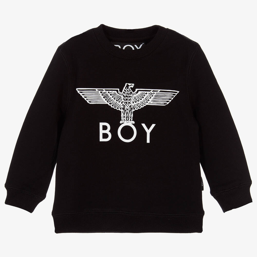 BOY London - Black & White Eagle Sweatshirt | Childrensalon