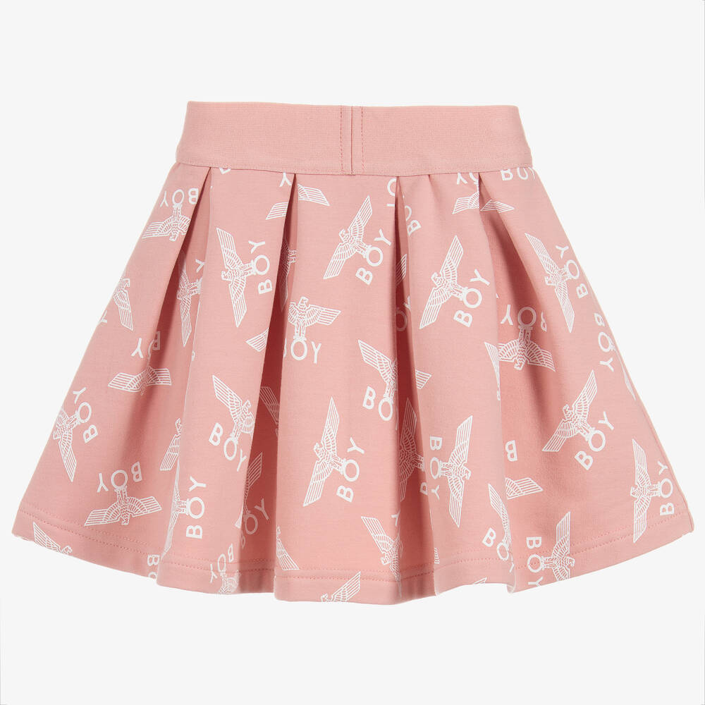 BOY London-Cotton Jersey Repeat Skirt | Childrensalon Outlet